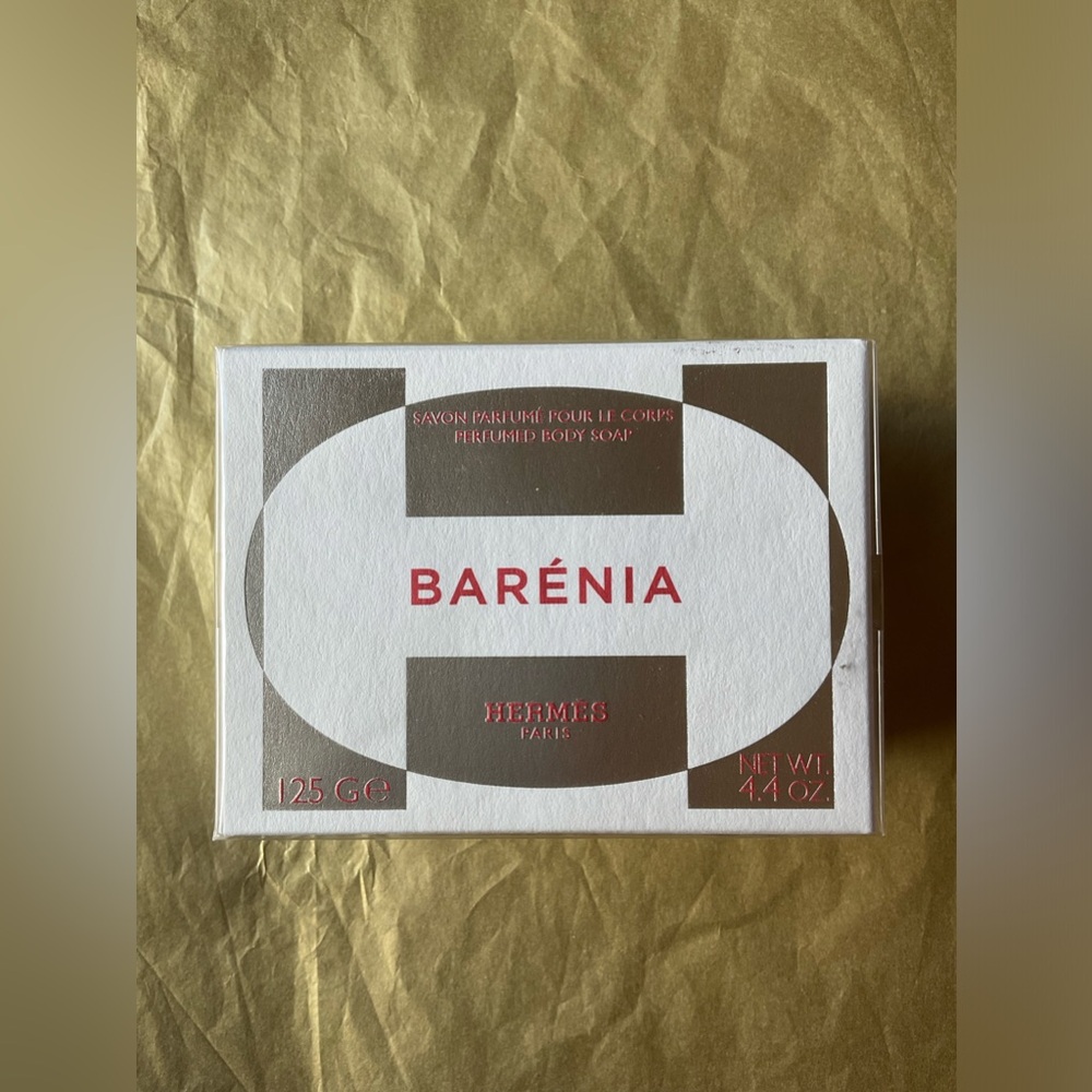 🛀🫧🛀 HERMÈS BARENIA PERFUMED SOAP 🛀🫧🛀 NWT 🛀🫧🛀